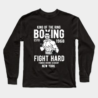 Boxing - King of the ring - New York Long Sleeve T-Shirt